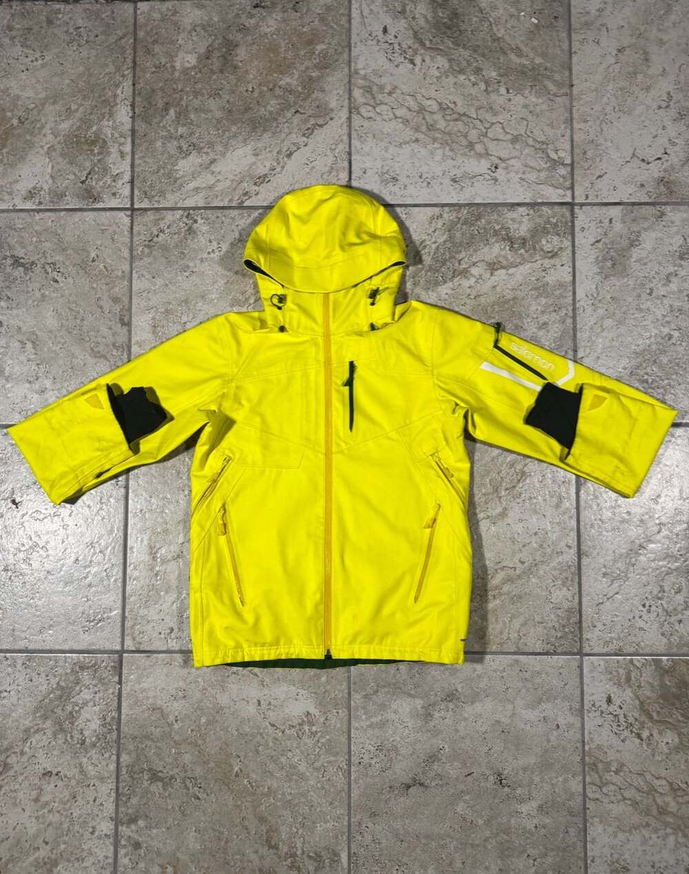 Salomon Ski Jacket Yellow